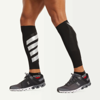 PRESSIO - Power Calf Guard - Black/Silver